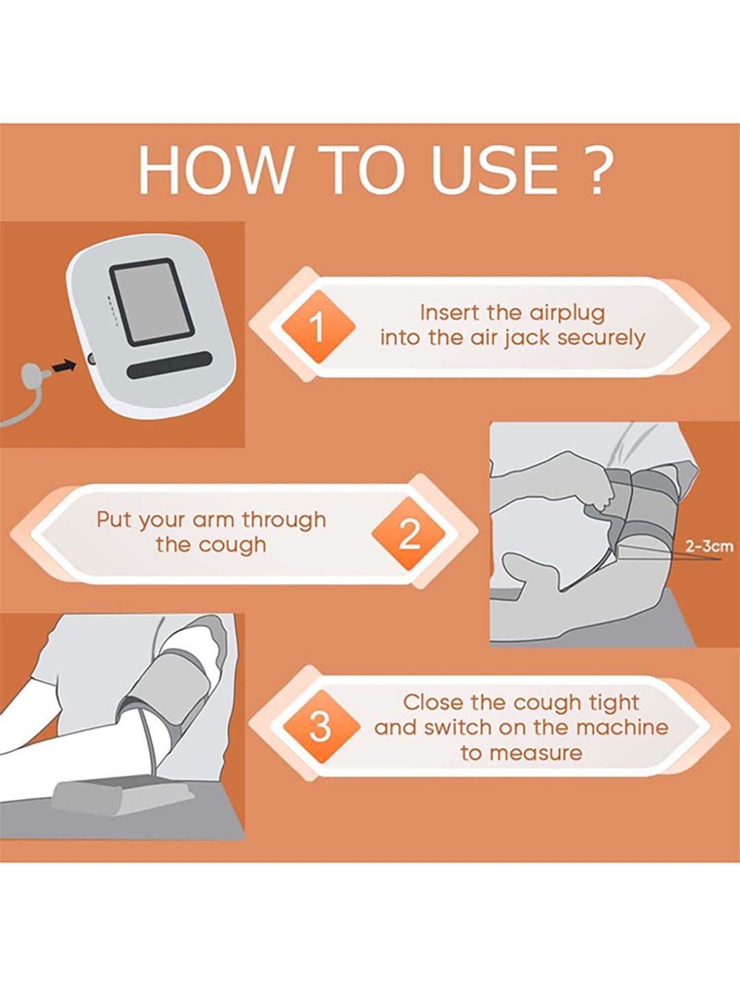 Accusure Simple Glucometer machine With 25 Test Strips (Black)