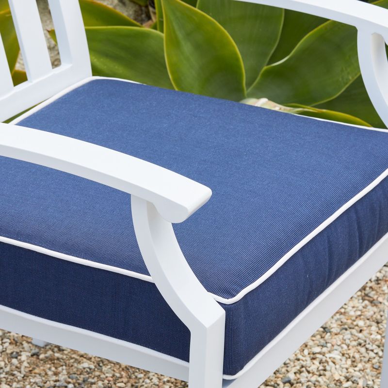 7pc Bridgeport Coastal Dining Set Blue - Royal Garden