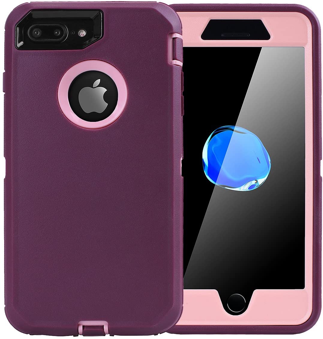 AICase Heavy Duty Tough 3 in 1 Rugged Shockproof Case for iPhone 6+/6s+