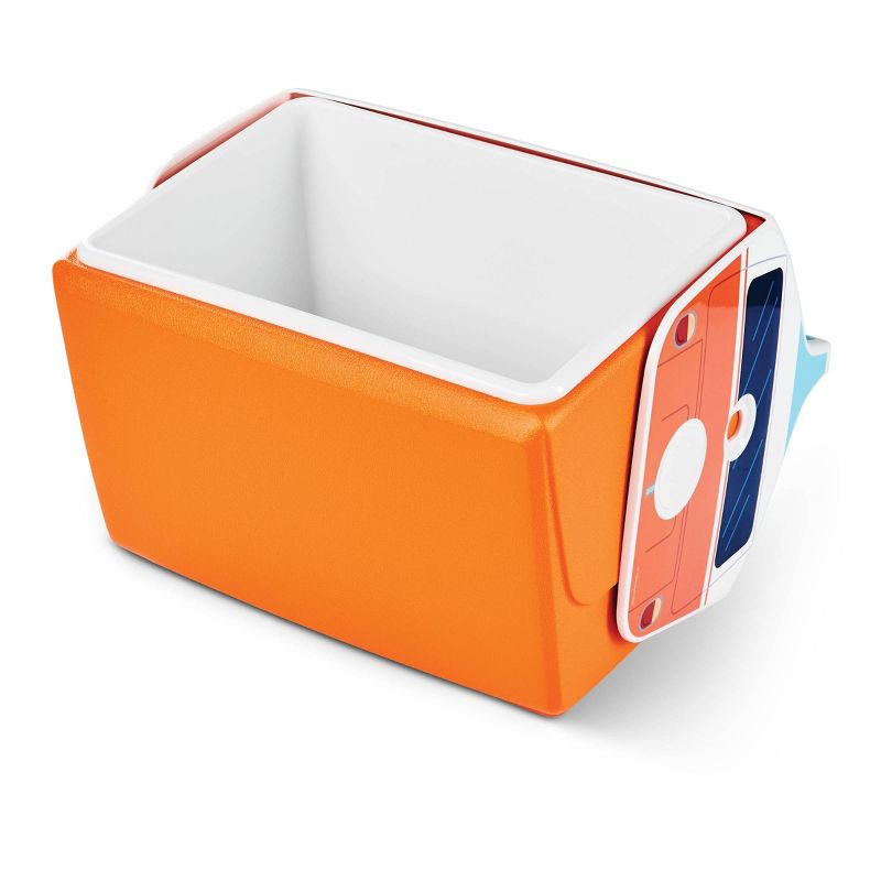Igloo Playmate Classic Volkswagen VW Bus 14qt Portable Cooler - Orange