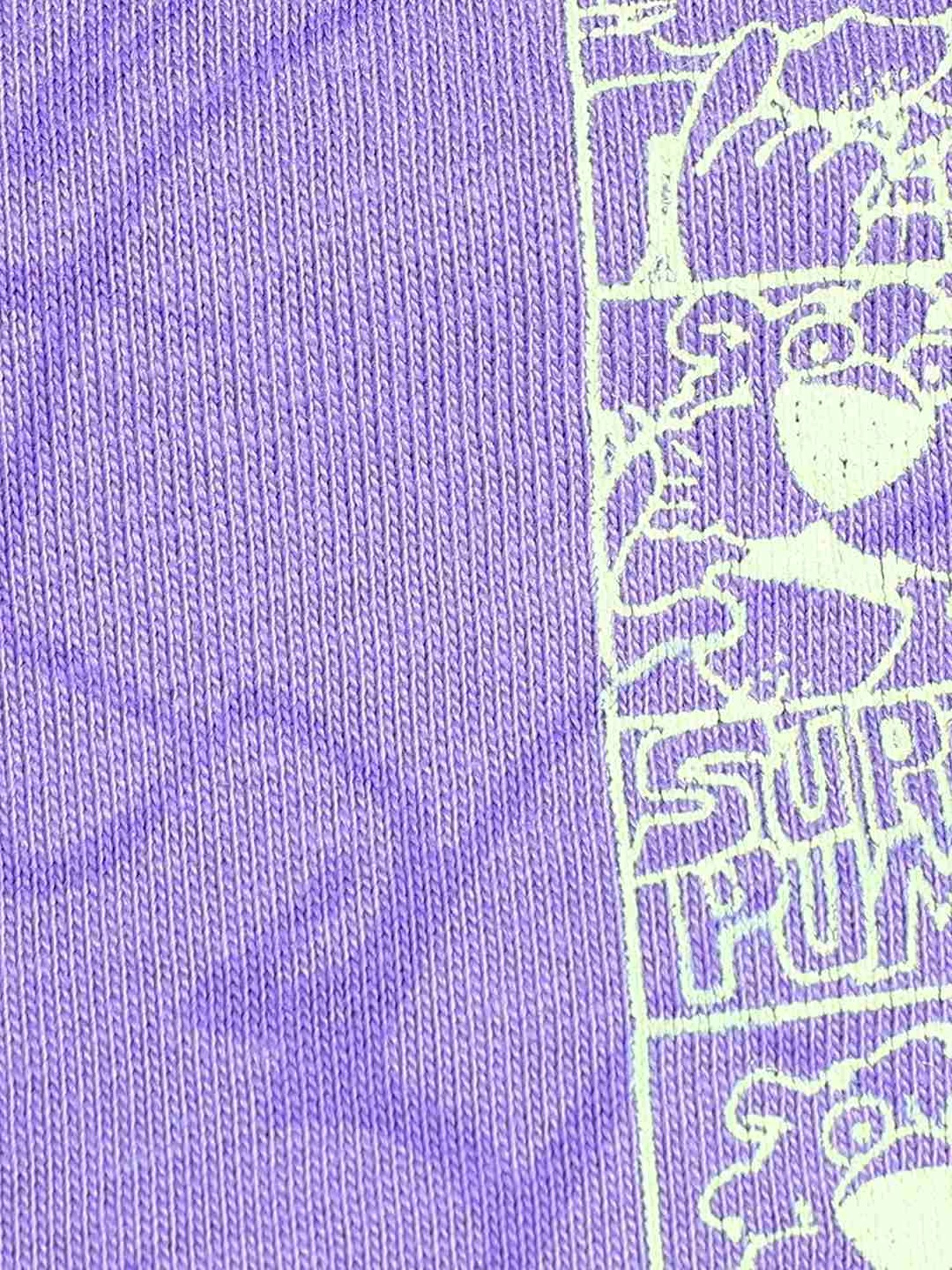 Puma Purple Cotton Regular Fit Striped T-Shirt
