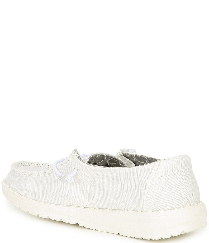 Hey Dude Girls' Wendy Linen Washable Slip-Ons (Youth)