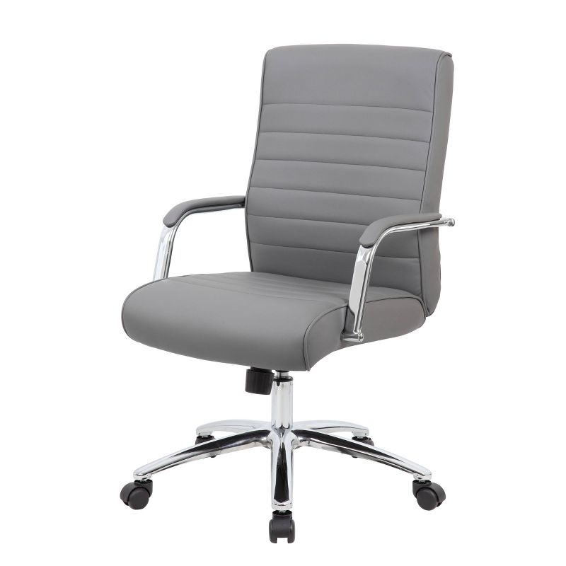 Executive Conference Chair Gray - Boss Office Products