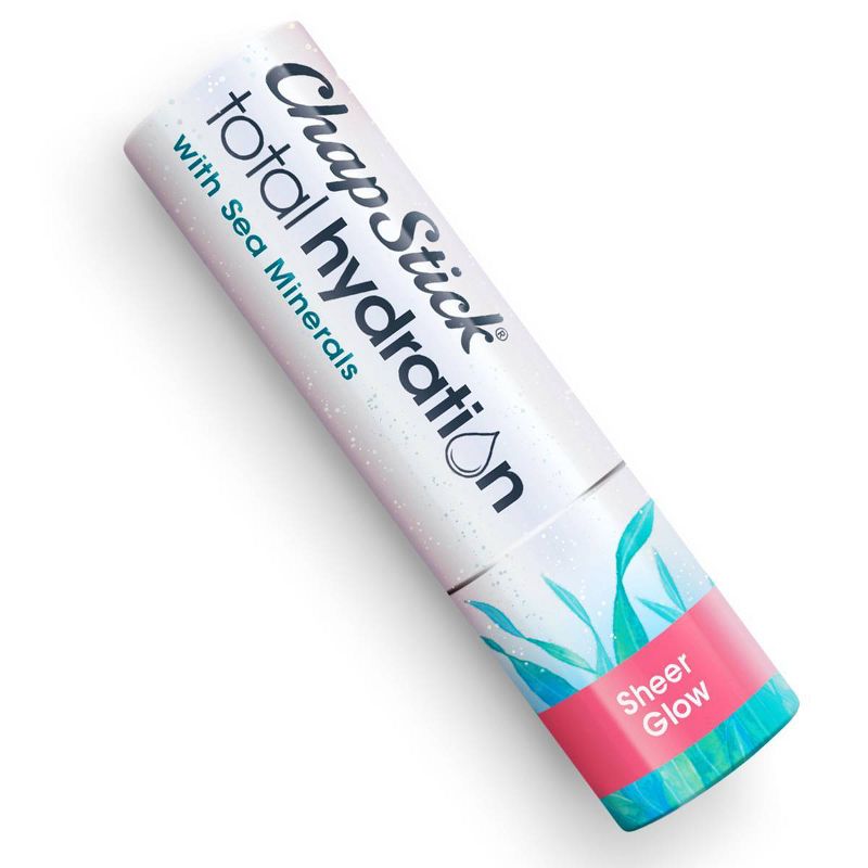 Chapstick Total Hydration Sea Minerals Sheer Glow Tinted Lip Balm - 0.12oz