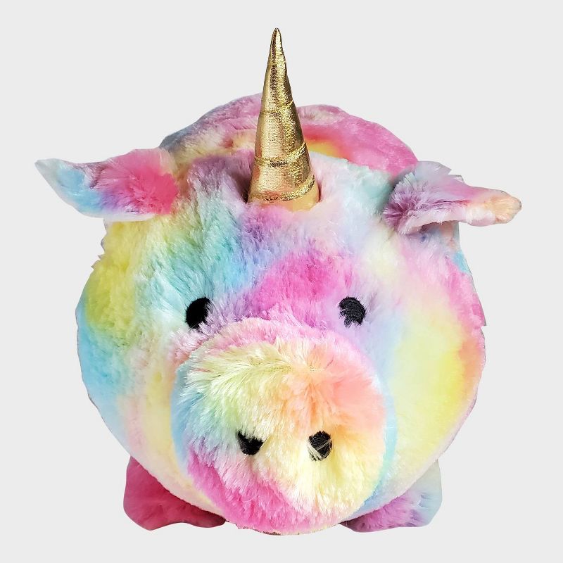 Pig Tie Dye Plush Bank