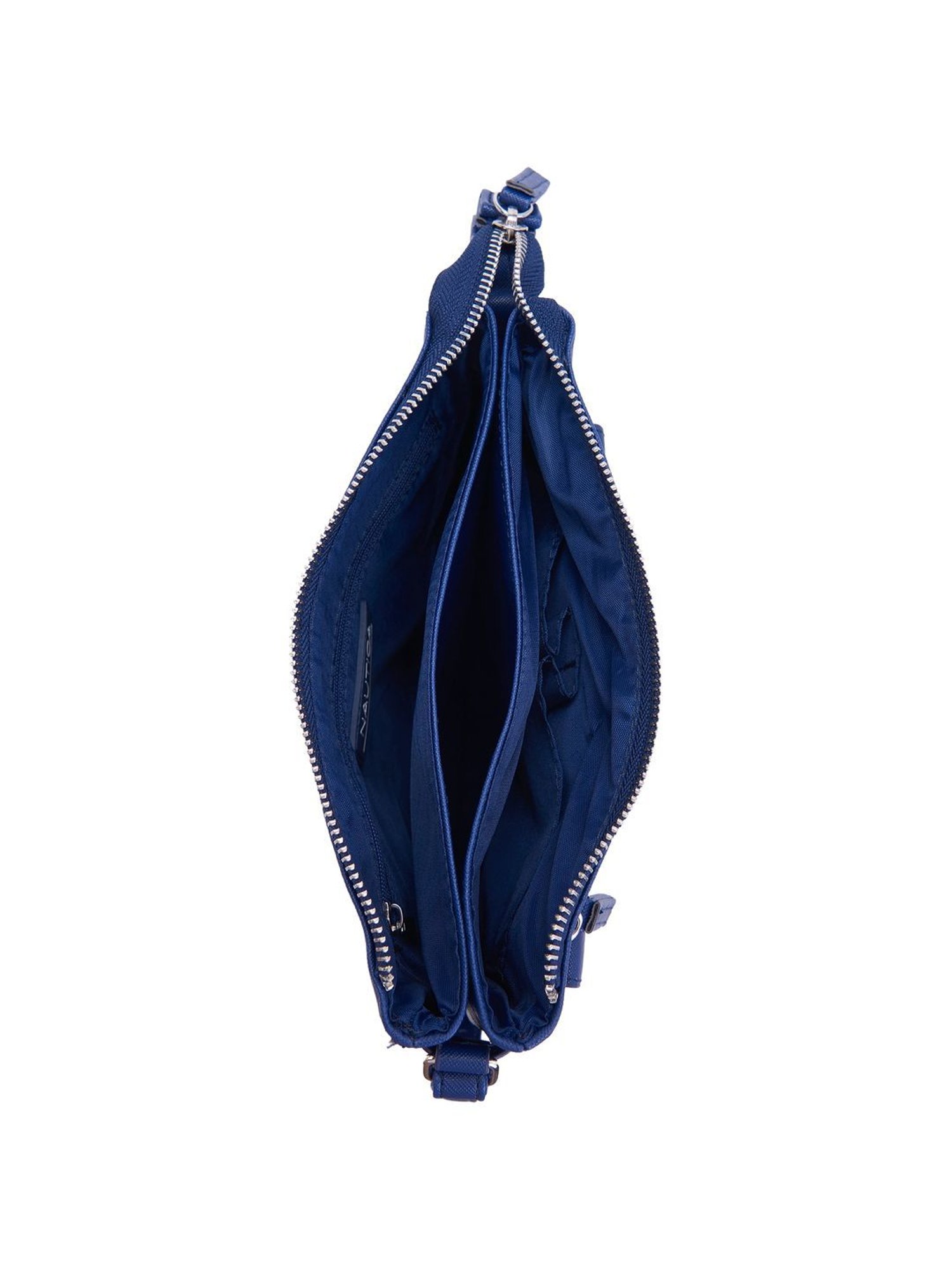 Nautica Navy Solid Medium Sling Handbag