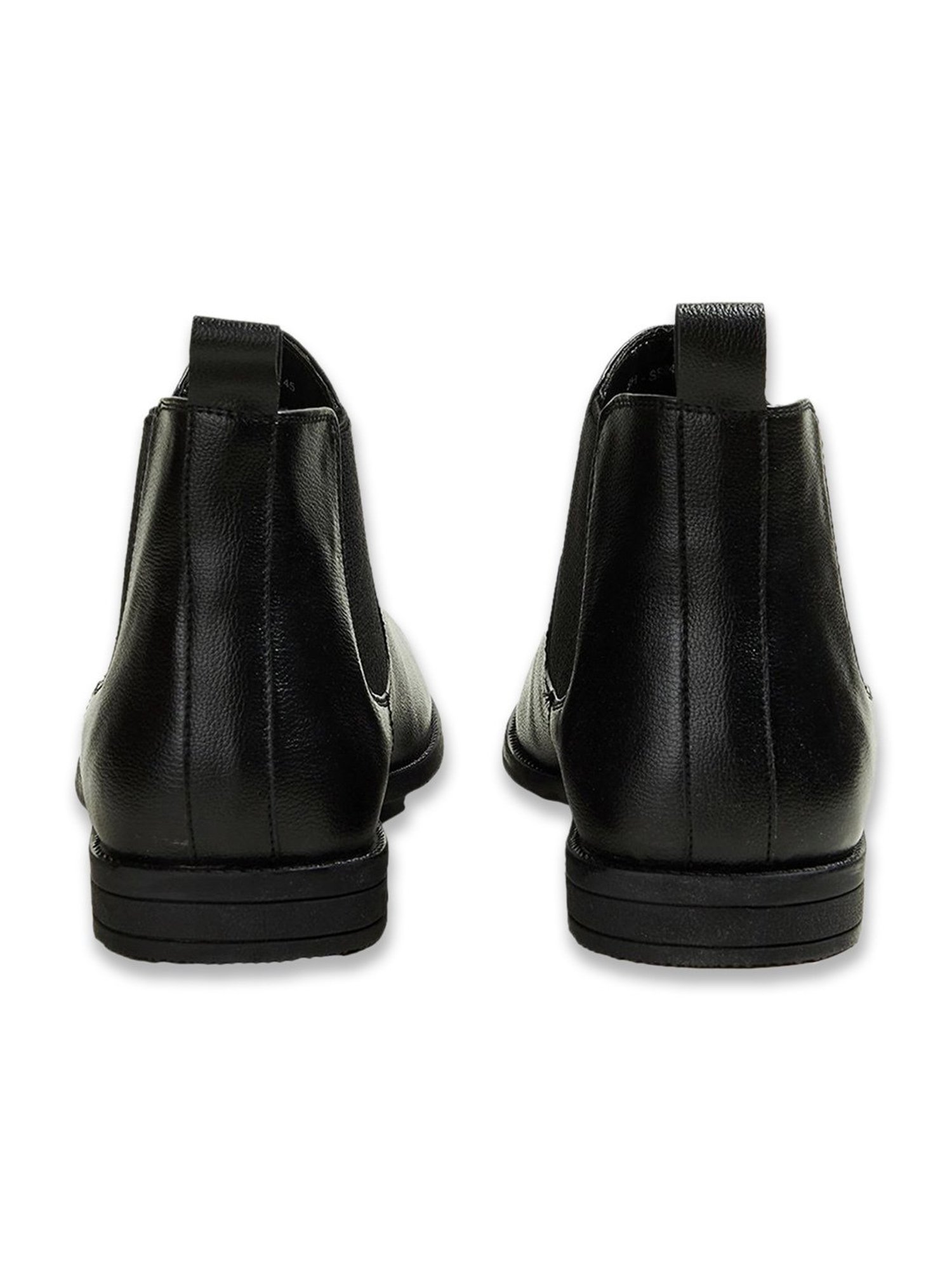 Code by Lifestyle Men's Black Chelsea Boots