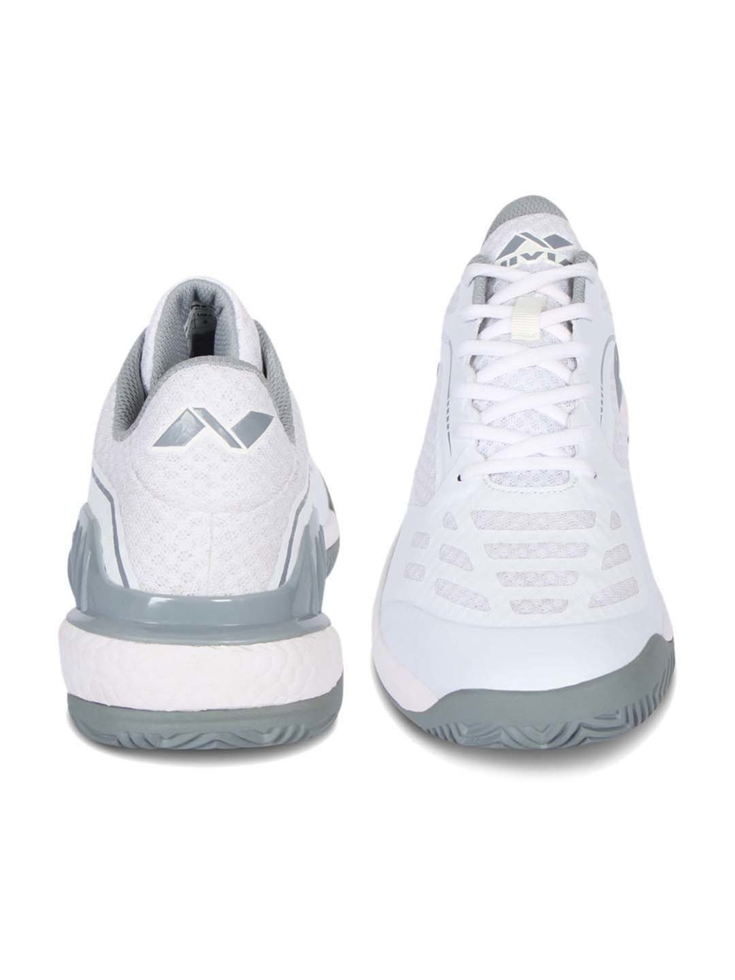 Nivia Men's Ray2.0 White Tennis Shoes