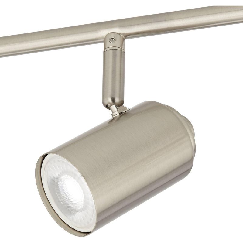 Pro Track Vester 4-Light Brushed Nickel LED Track Fixture
