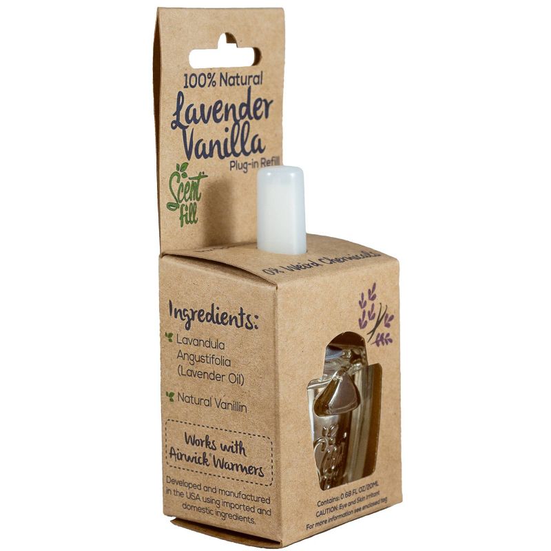 Scent Fill Plug-in Refill - 100% Natural Lavender Vanilla - 2.85oz