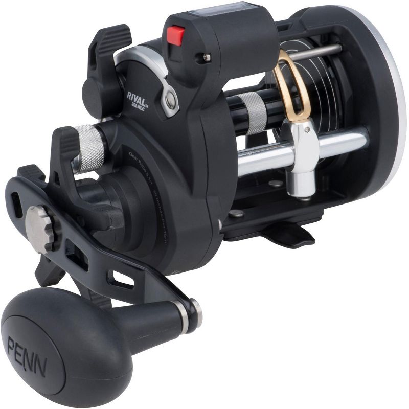 Penn Rival Level Wind Fishing Reel - Gear Ratio 5.1:1 - Size: 20 - Right Hand