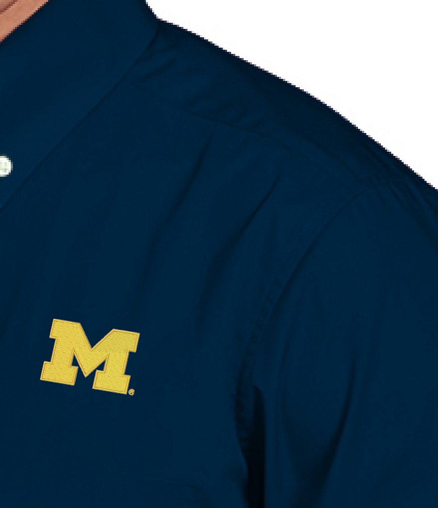 Antigua NCAA Dynasty Long-Sleeve Woven Shirt