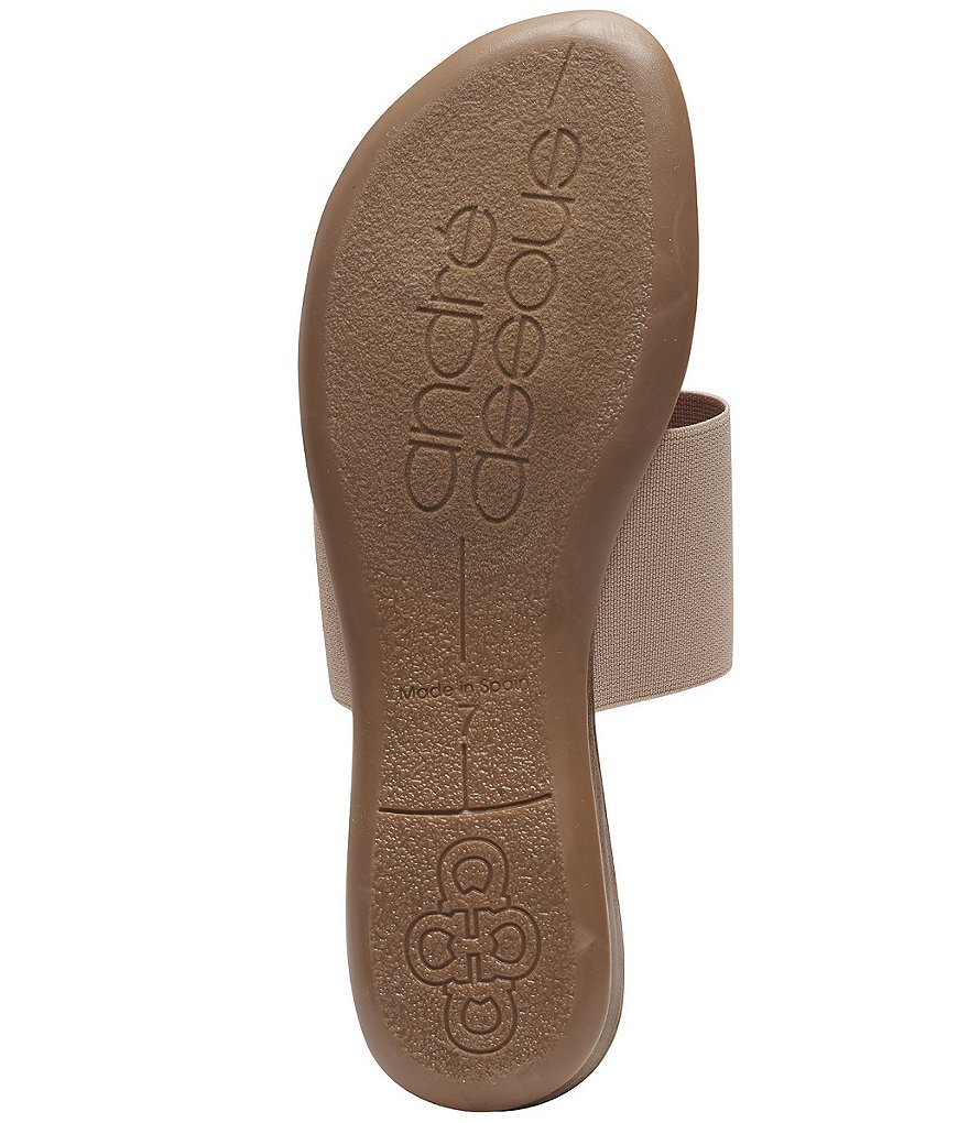 Andre Assous Novalee Featherweights&trade; Elastic Leather Fringe Thong Sandals