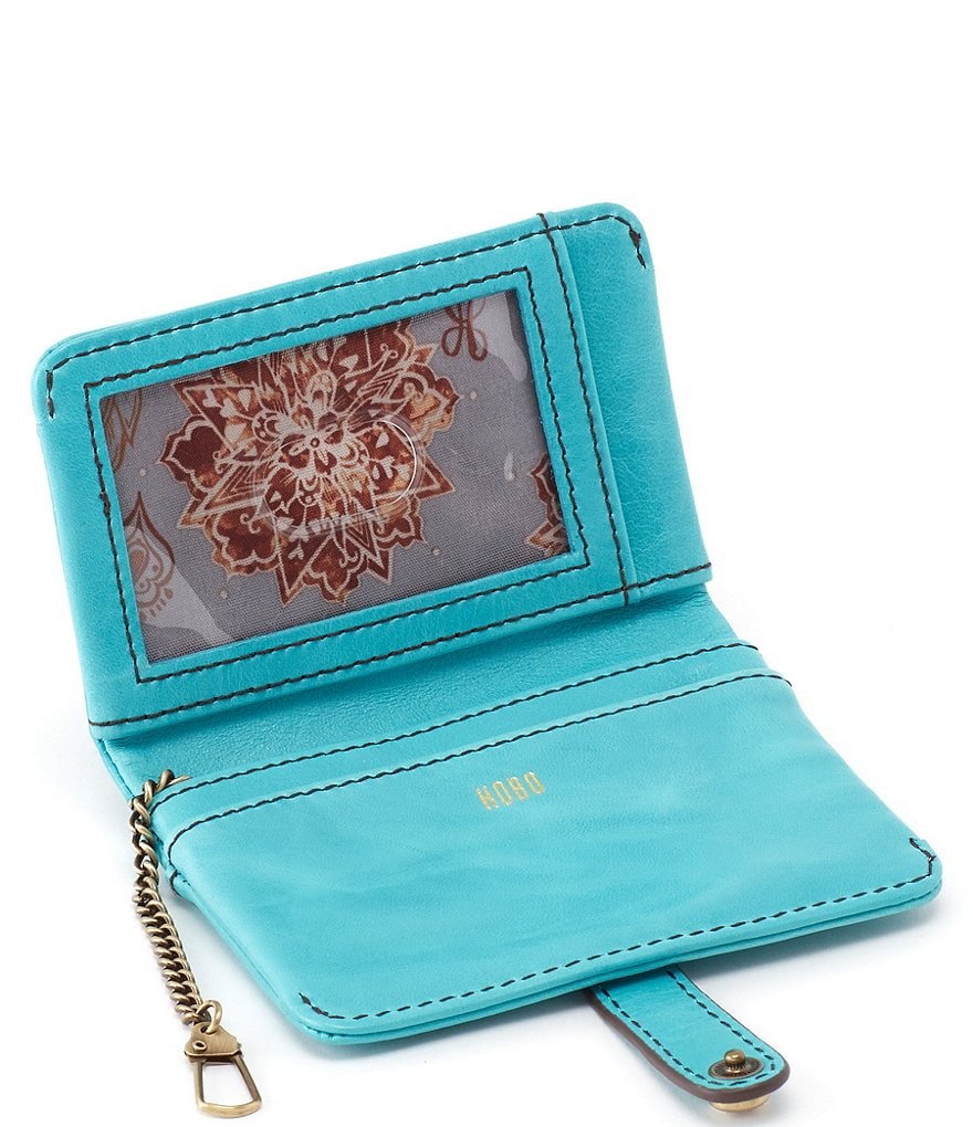 HOBO Vintage Hide Collection Gem Leather Snap Credit Card Wallet