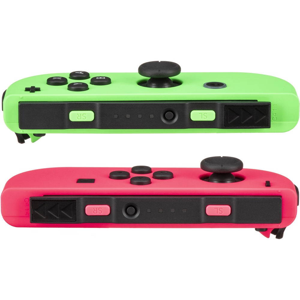 Nintendo - Joy-Con (L/R) Wireless Controllers for Nintendo Switch - Neon Pink/Neon Green