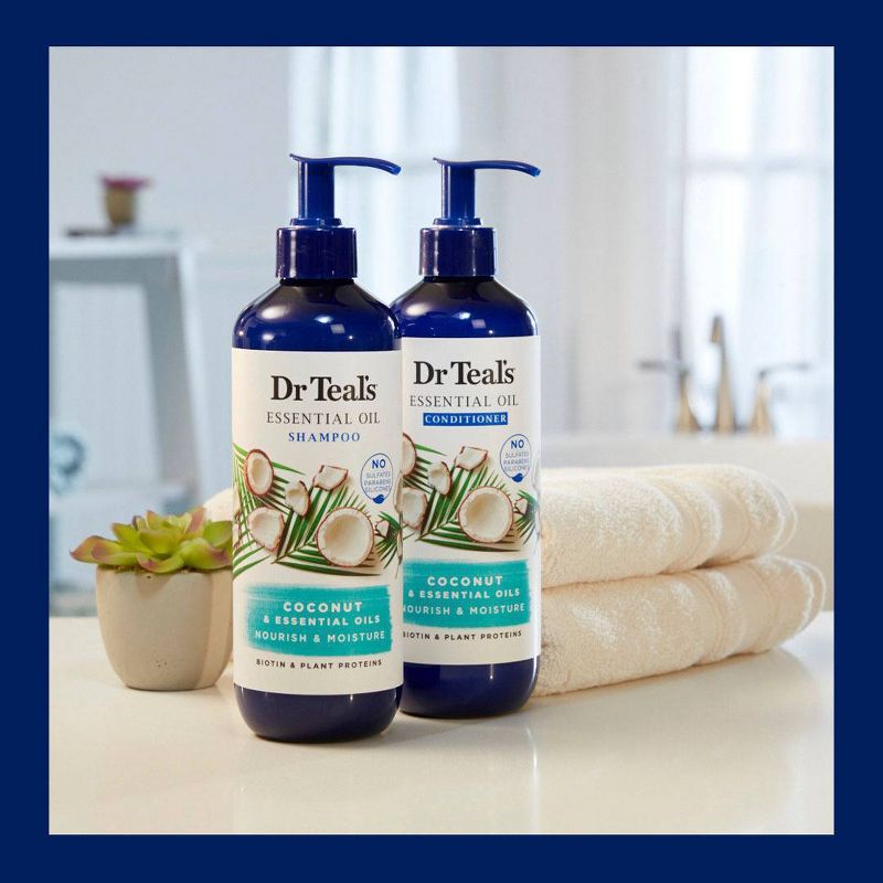 Dr Teal's Coconut Nourish & Moisturize Shampoo - 16oz