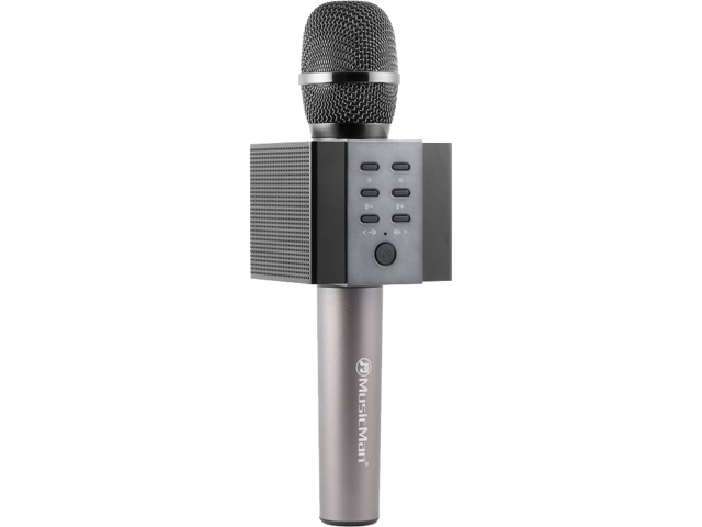 Technaxx 4812 Karaoke MIC Elegance Black 2-IN-1 W/ 2X 5W Speaker System