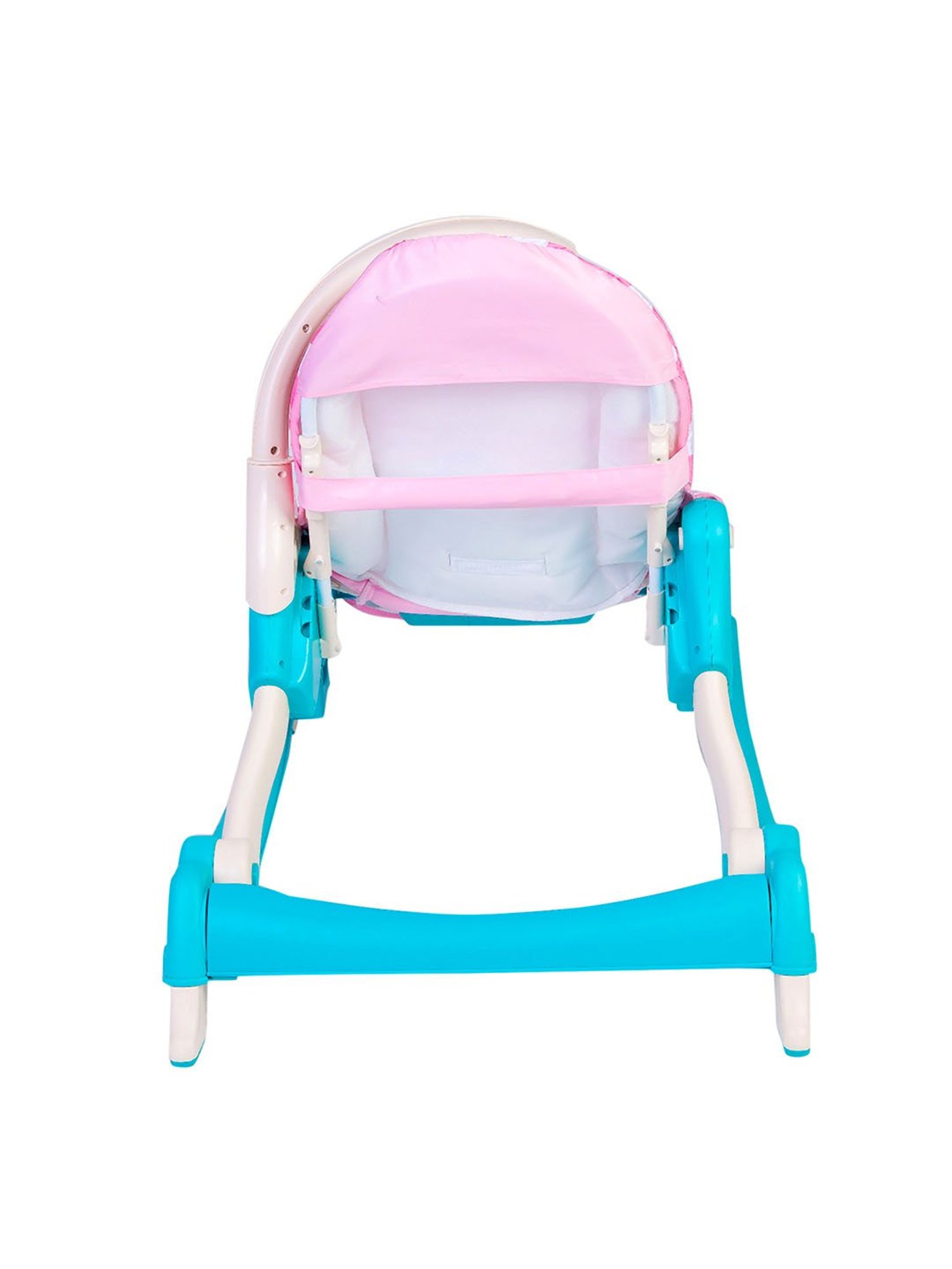 Baby Moo 3 Adjustable Level Backrest Musical Baby Rocking Chair Pink Polka Dot