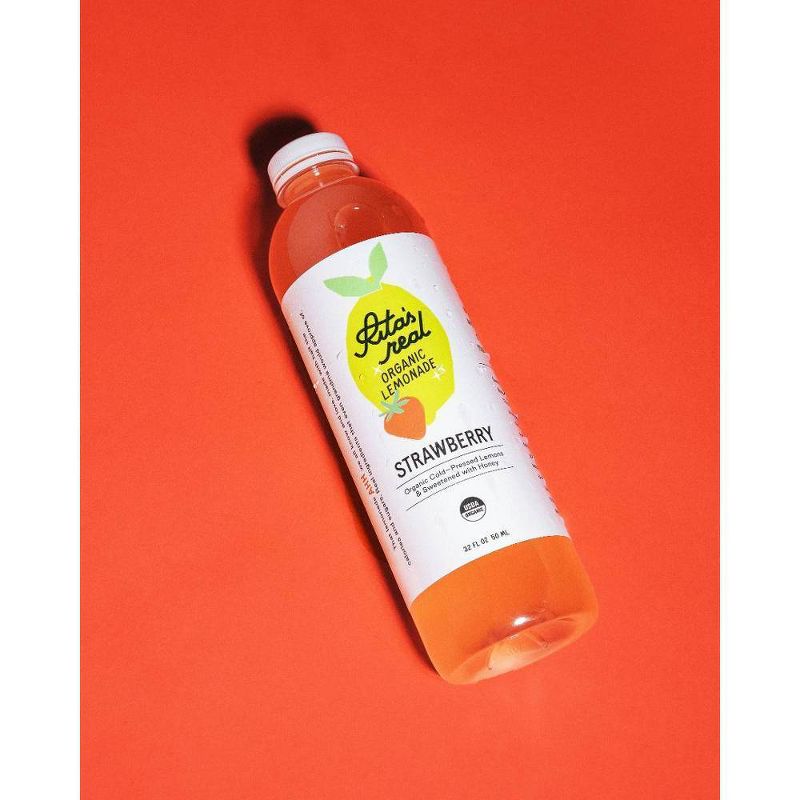 Rita's Real Organic Strawberry Lemonade - 32 fl oz