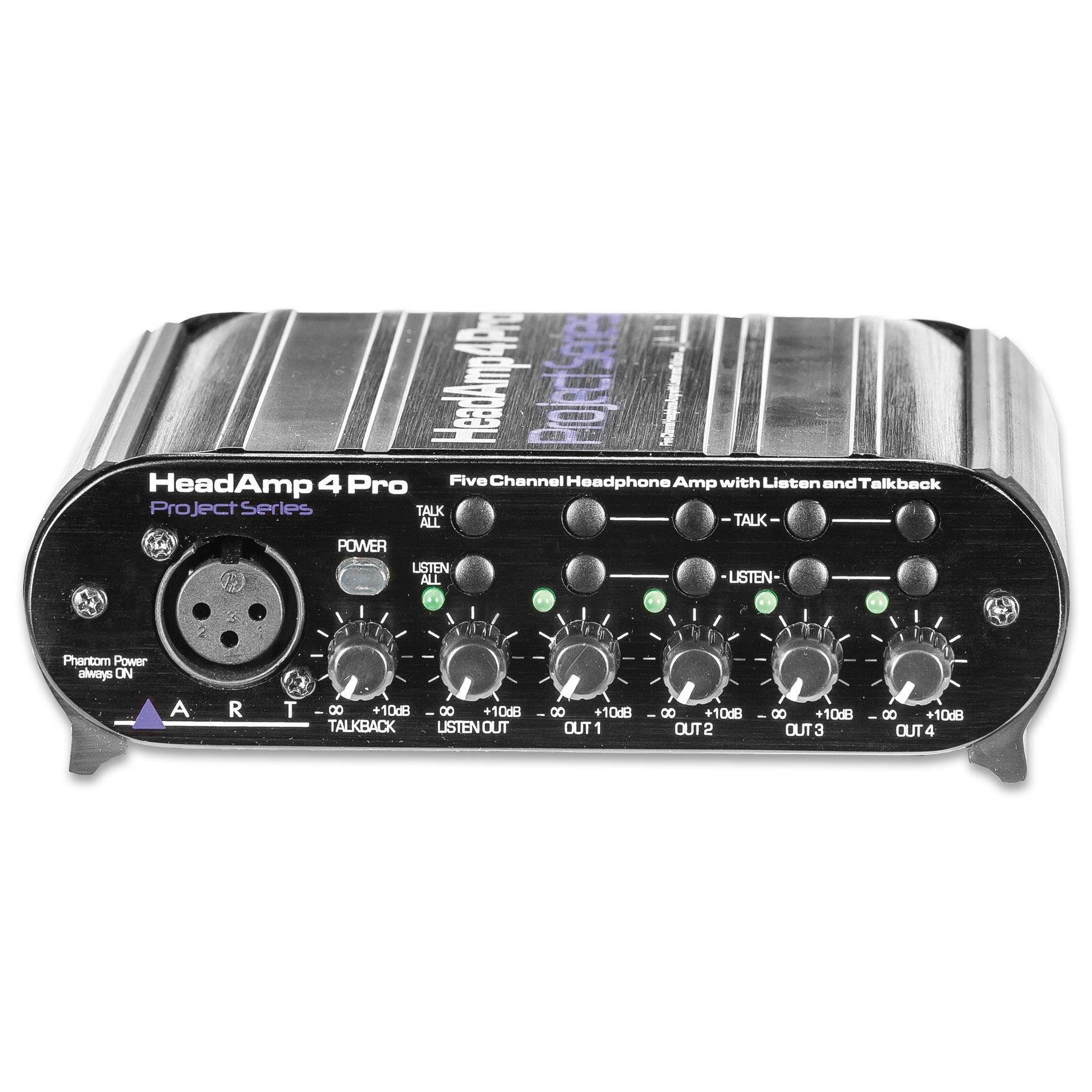 ART HeadAmp 4 Pro with Talk Back