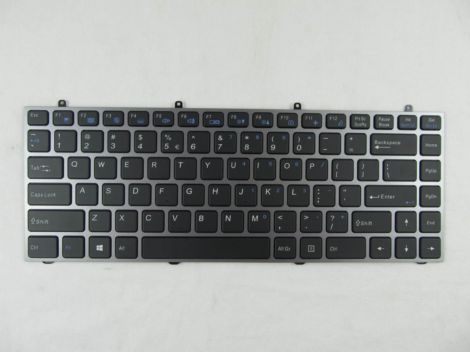 NEW FOR Clevo W230ST W230SS W230SD Sager NP7339 KEYBOARD Backlit With Frame US