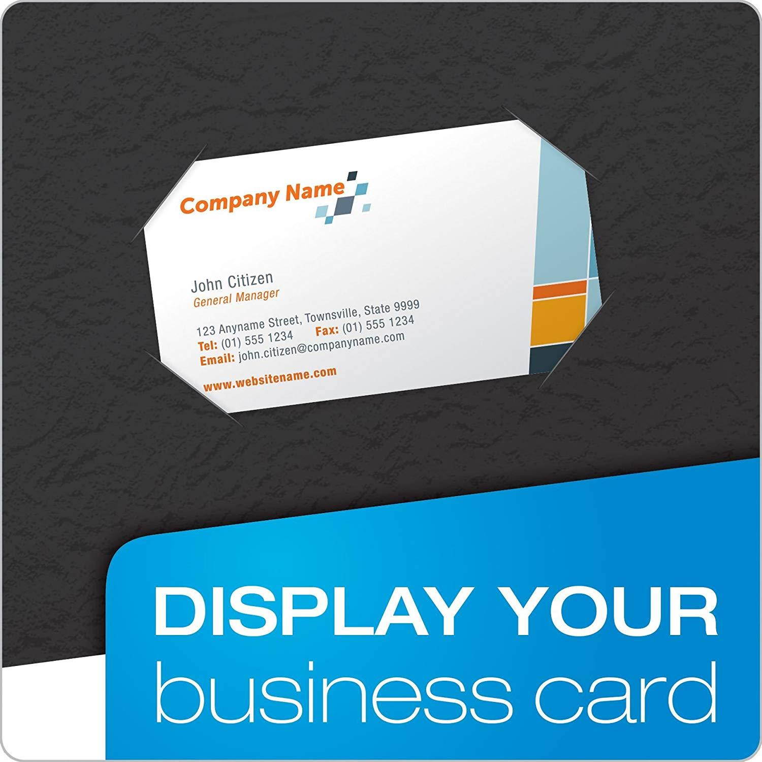 Oxford Two-Pocket Folders w/Fasteners, Black, Letter Size, 25 per box (57706)