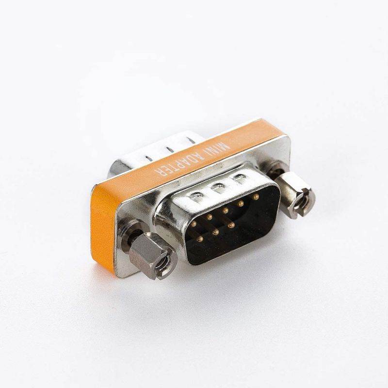 KINGDEE INC DB9 Null Modem Adapter Male to Male 10 Pack