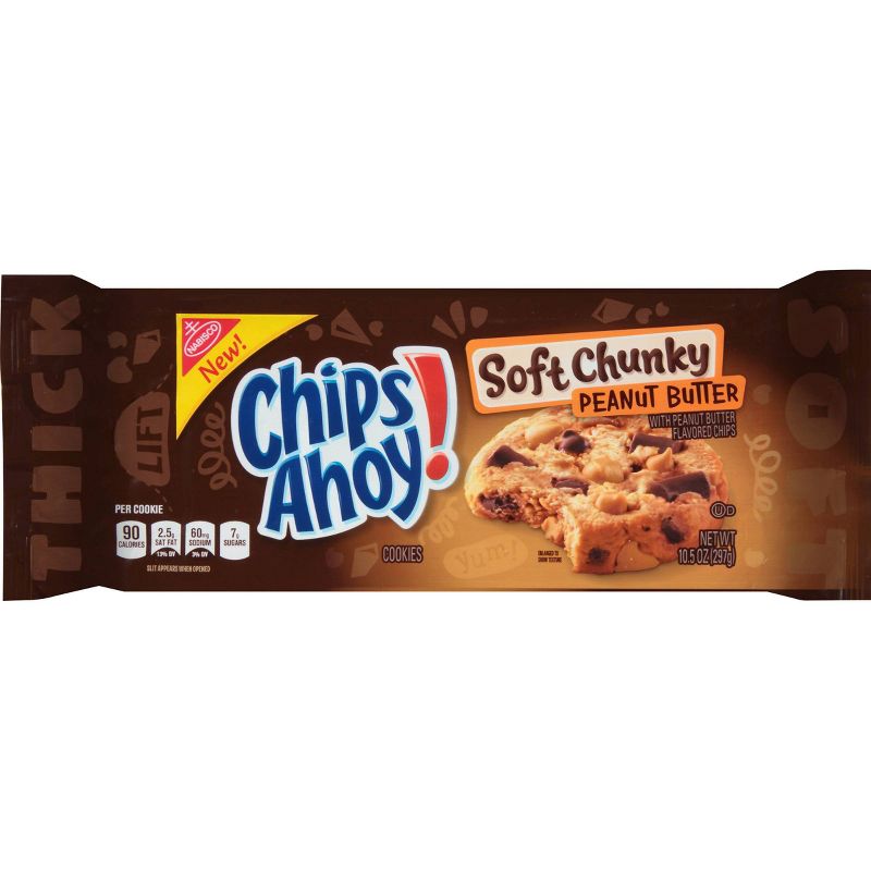 Chips Ahoy! Soft Chunky Peanut Butter Cookies - 10.5oz