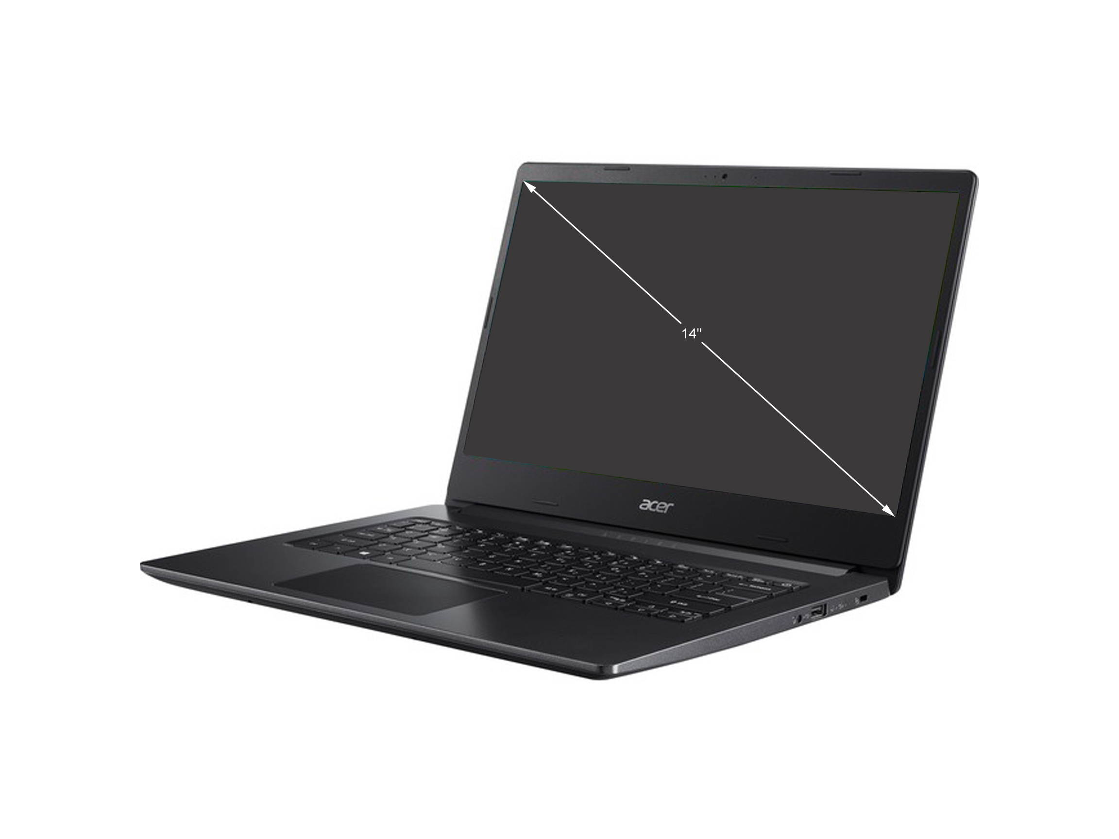 Acer Aspire 3 A314-22 A314-22-A21D 14" Notebook - Full HD - 1920 x 1080 - AMD Athlon 3020E Dual-core (2 Core) 1.20 GHz - 4 GB RAM - 128 GB SSD