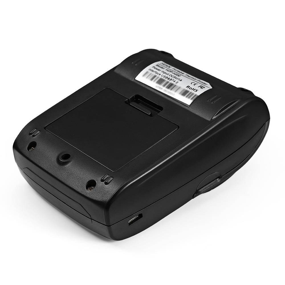 HOIN HOP - H200 Portable Thermal Printer USB Bluetooth Mobile Receipt Ticket Printing Rechargeable Device