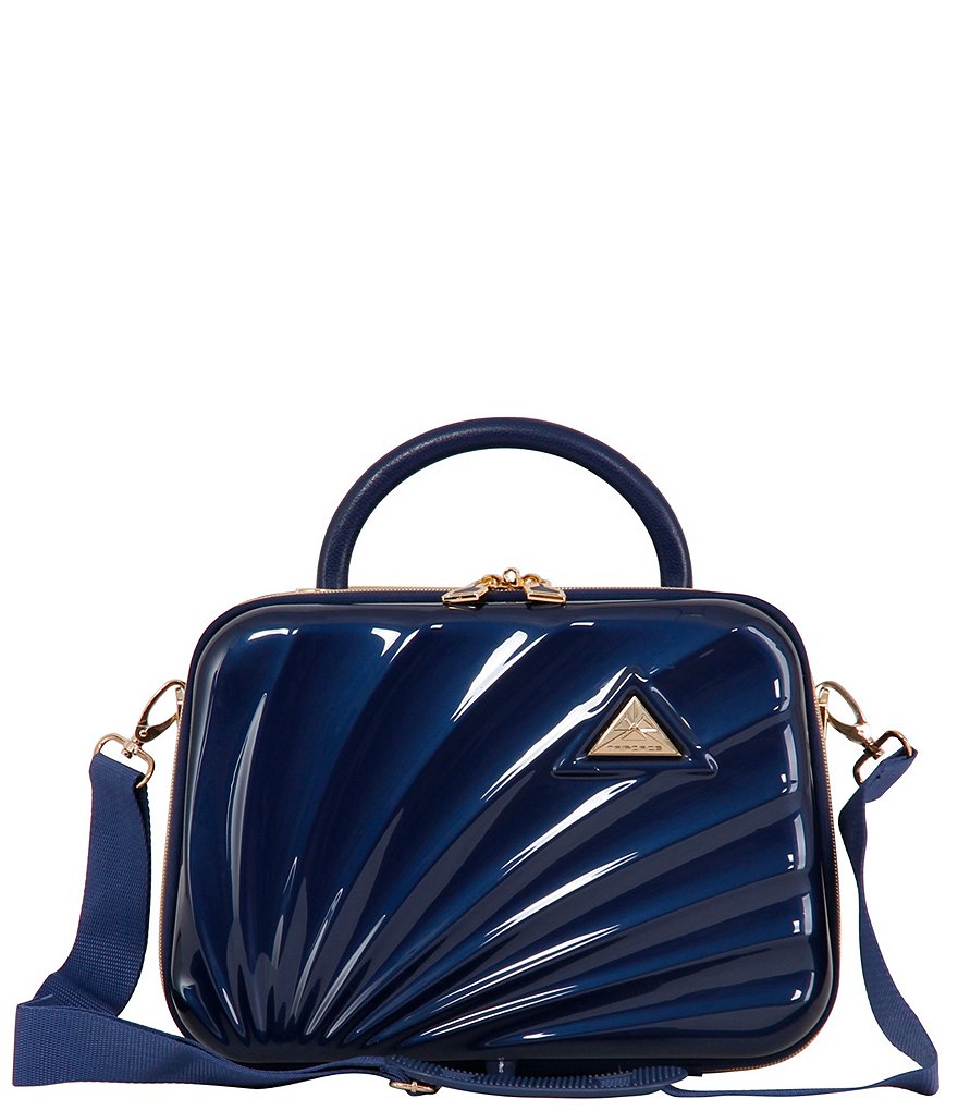 ROYCE New York Leather Large Cosmetic Bag