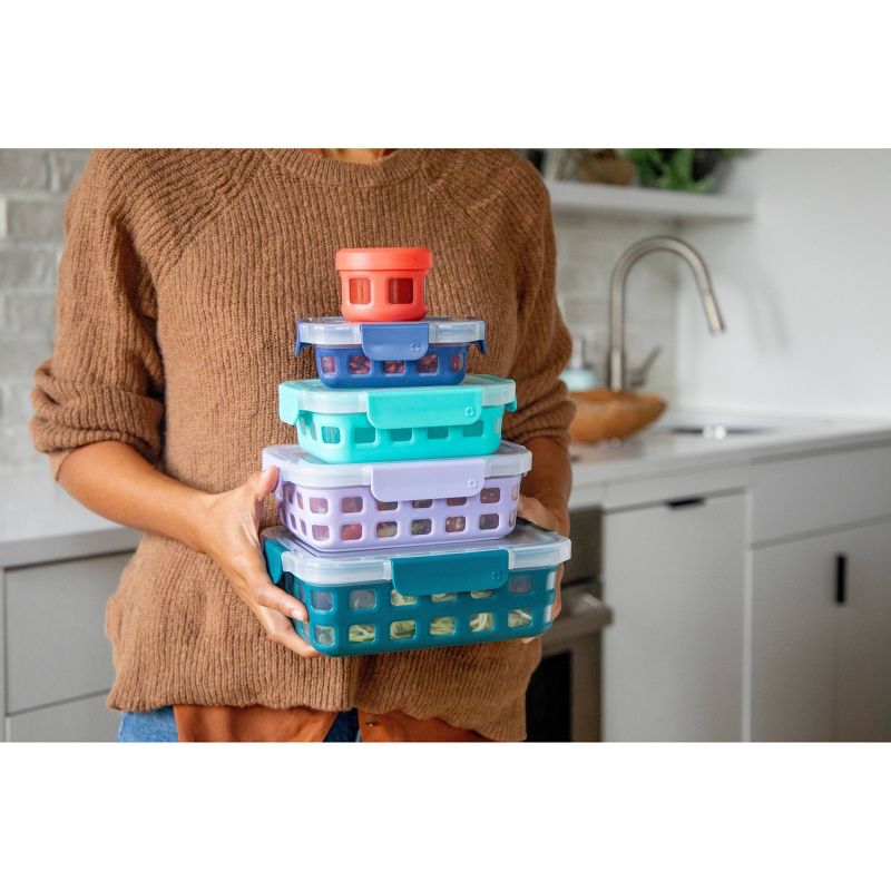 Ello 10pc Plastic Food Storage Set