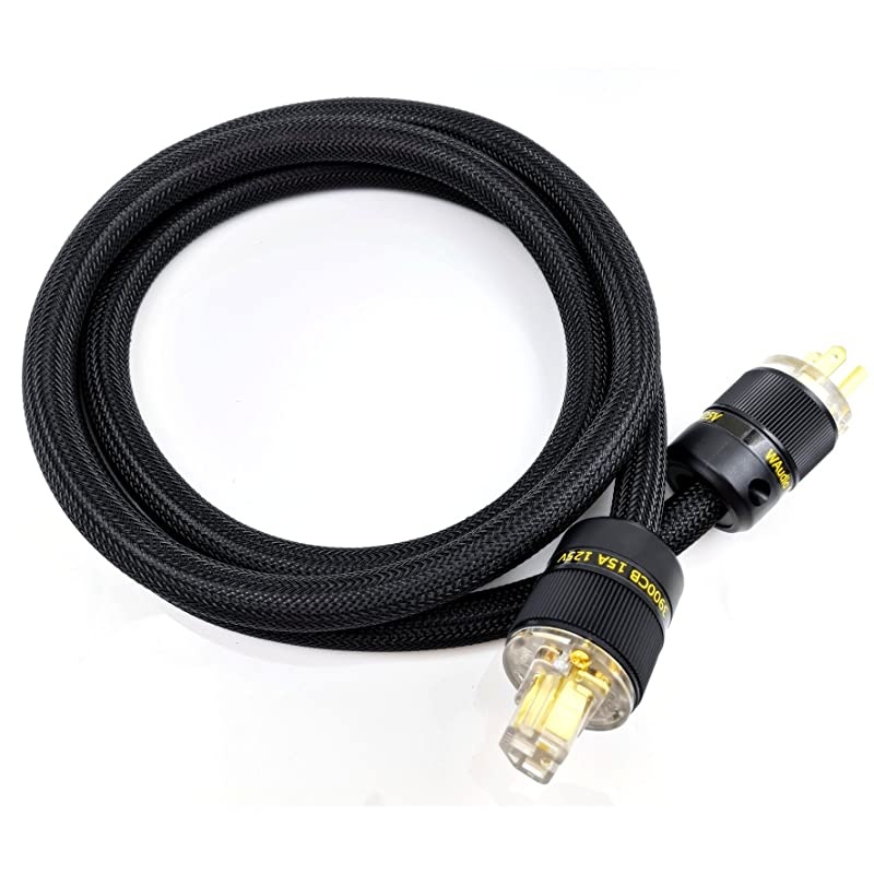 Audiophile AC Power Cable  10AWG HiFi Power Cord 10FT