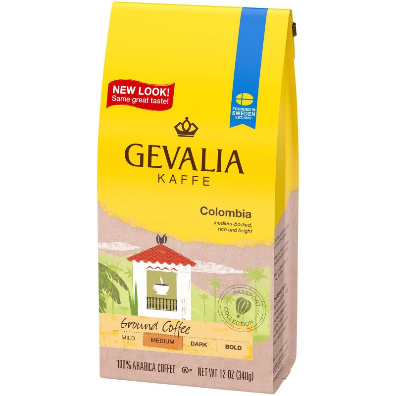 Gevalia Colombia Medium Roast Ground Coffee - 12oz