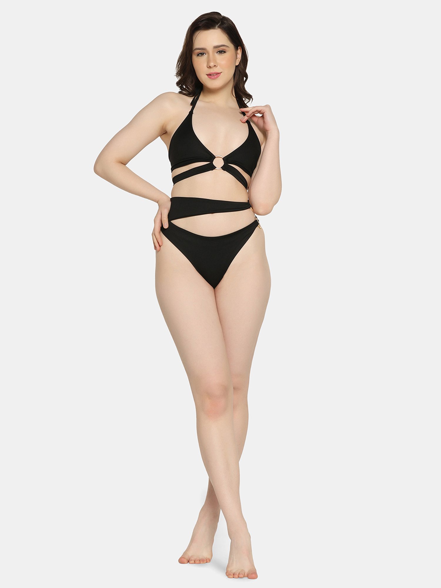 Da Intimo Black Swimwear