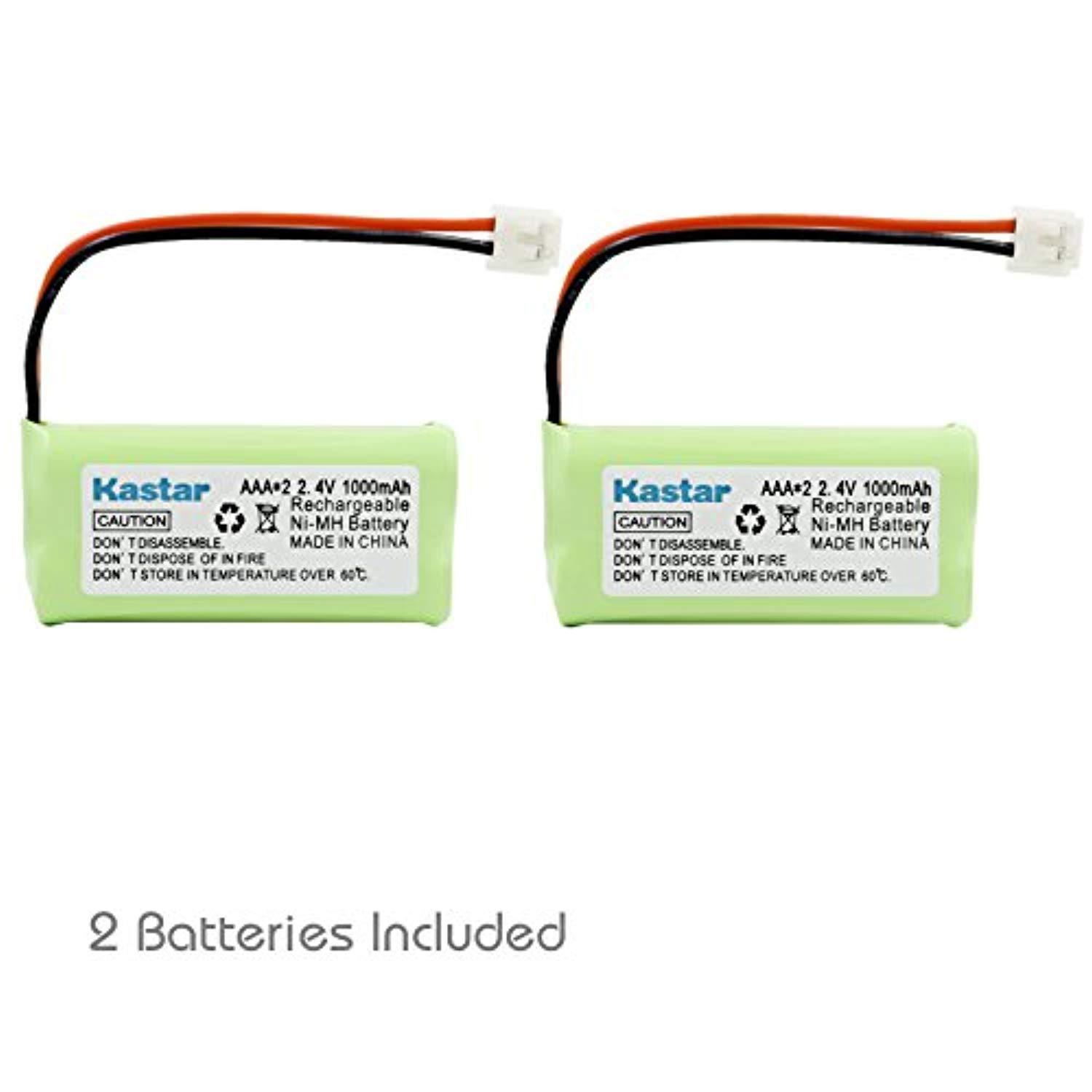 kastar 2-pack replacement battery for vtech 8300 / batt-6010 / bt18433 / bt184342 / bt28433 / bt284342 / 89-1326-00-00 / cph-51