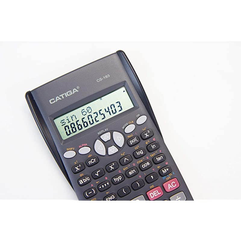 CS-183 2-Line LCD Display Scientific Calculator - Suitable for School and Business