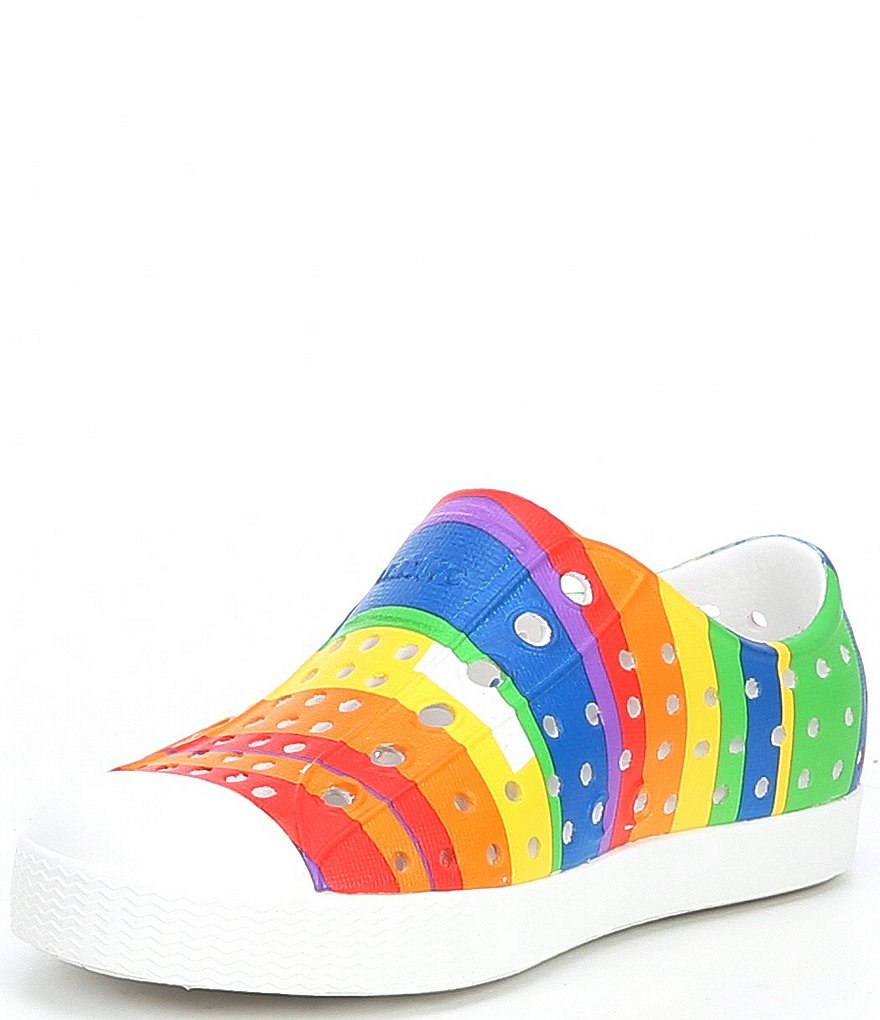 Native Kids' Jefferson Rainbow Print Sneakers (Infant)