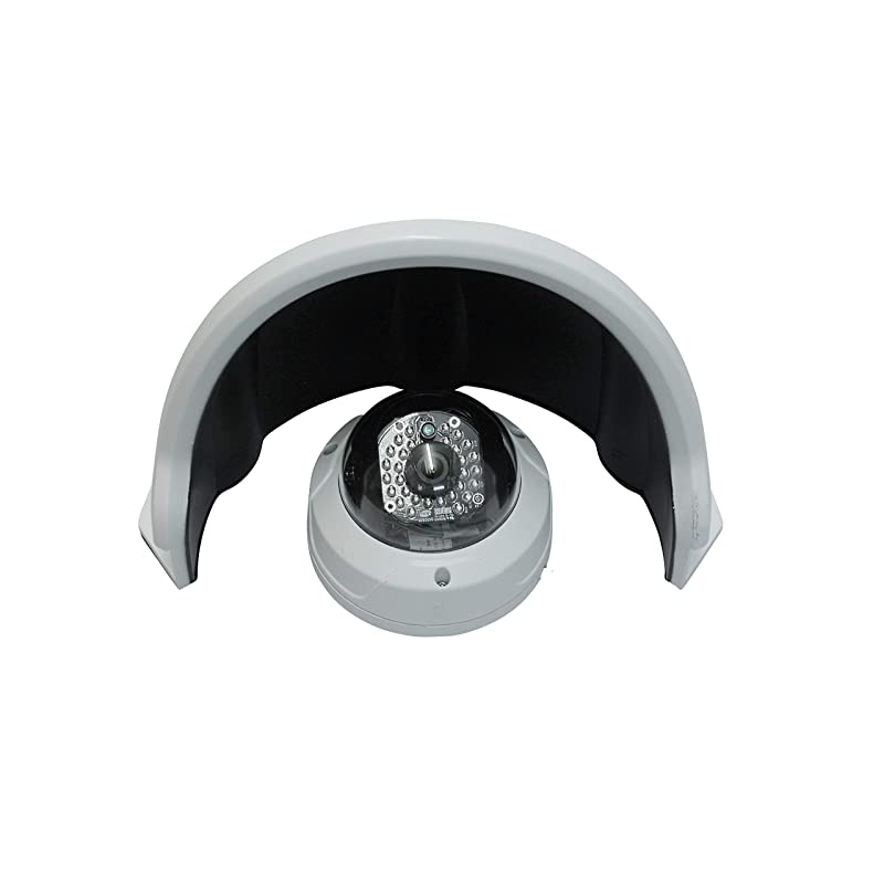 DS1250ZJ Universal Sun Rain Shade Camera Cover Shield for Outdoor Camera