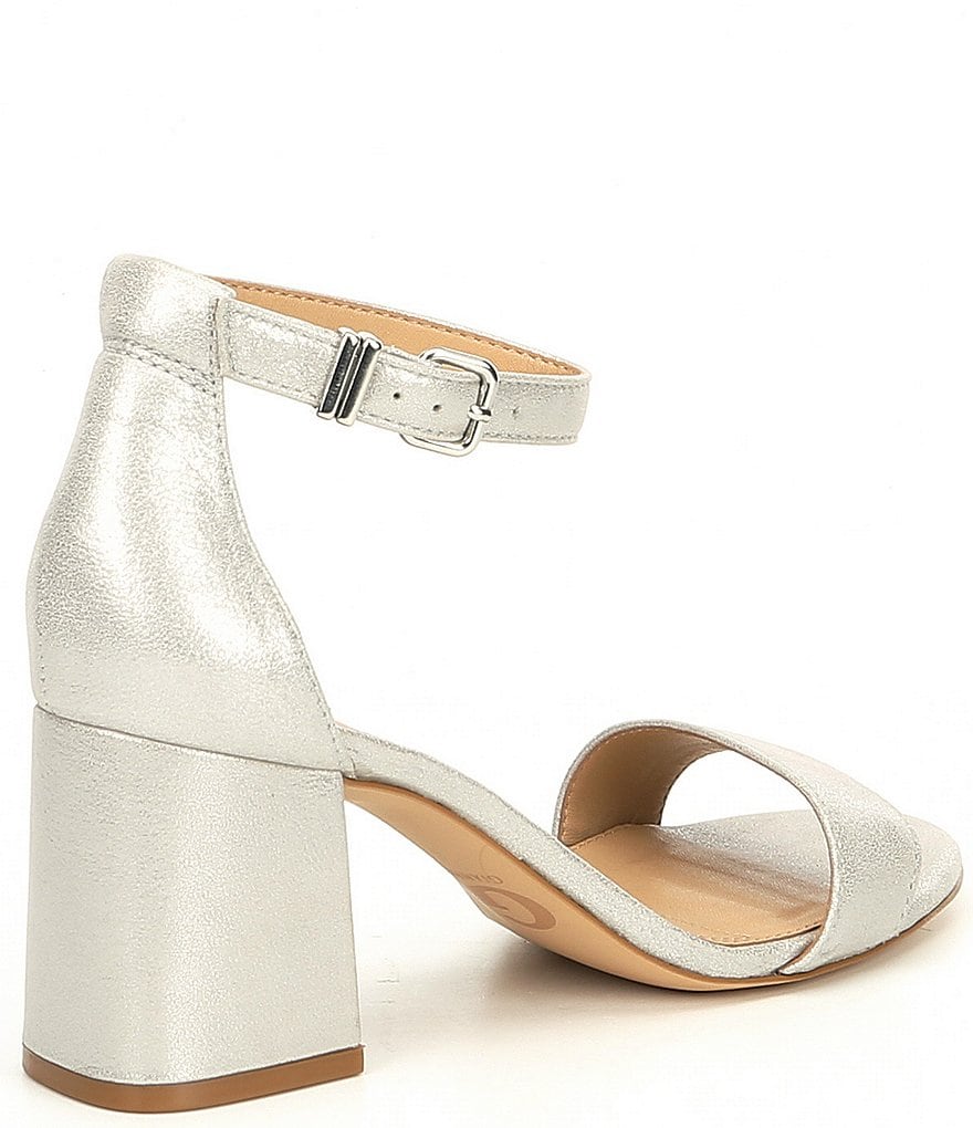 GB Block-Party Leather Two-Piece Sandals