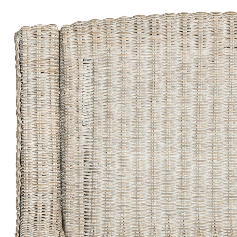 Wooden Rocking Chair Brown - Benzara