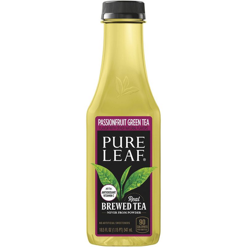 Pure Leaf Passionfruit Green Tea - 18.5 fl oz Bottle