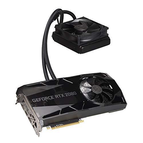 EVGA GeForce RTX 2080 FTW3 Ultra Hybrid Gaming, 8GB GDDR6, RGB LED & iCX2 Technology - 9 Thermal Sensors Graphics Card 08G-P4-2284-KR