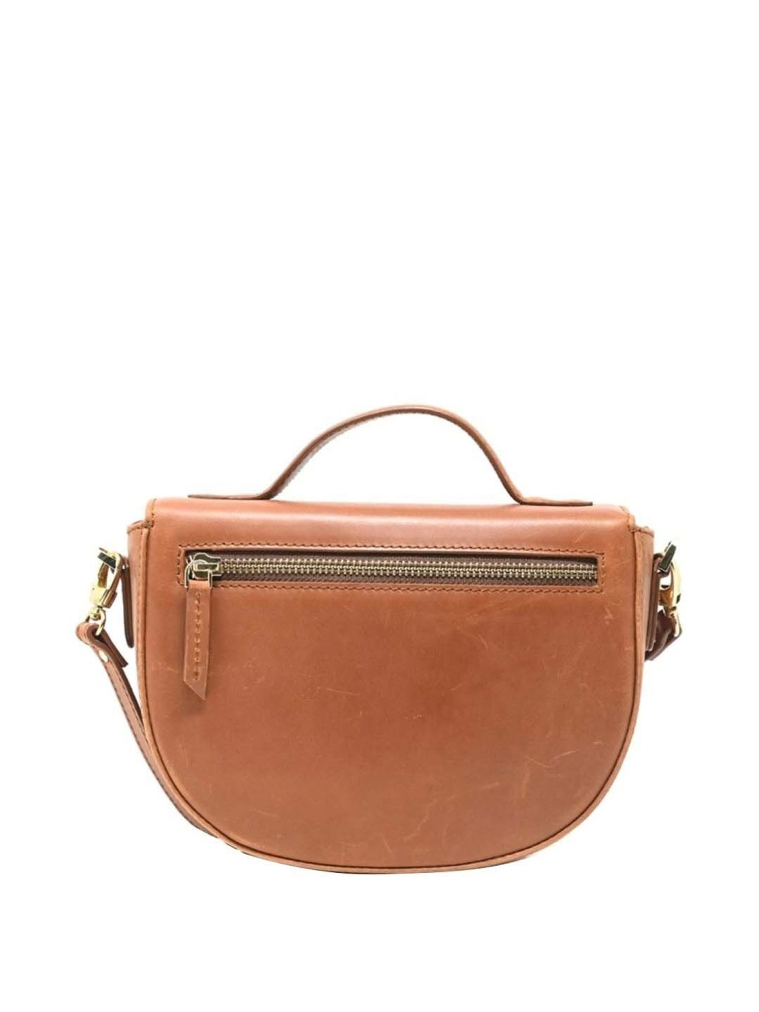 Tohl Swinton Tan Solid Medium Handbag