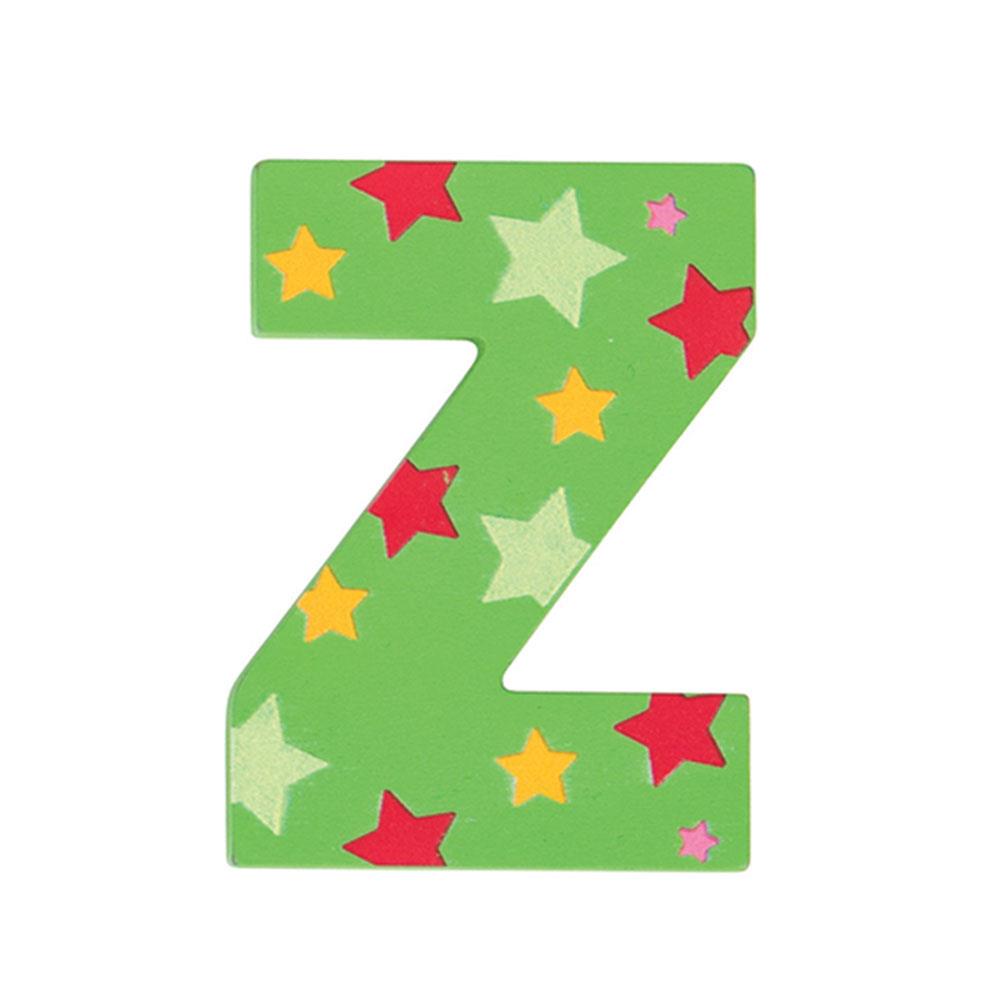 Star Letter Z (Green)