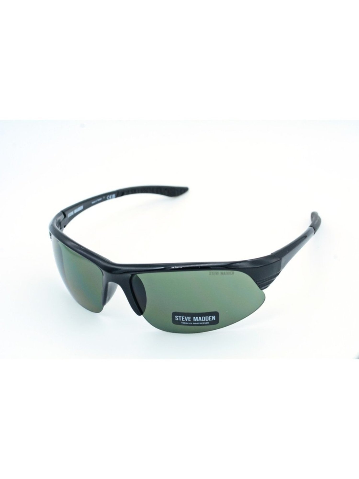 STEVE MADDEN Green Rectangular UV Protection Sunglasses for Men