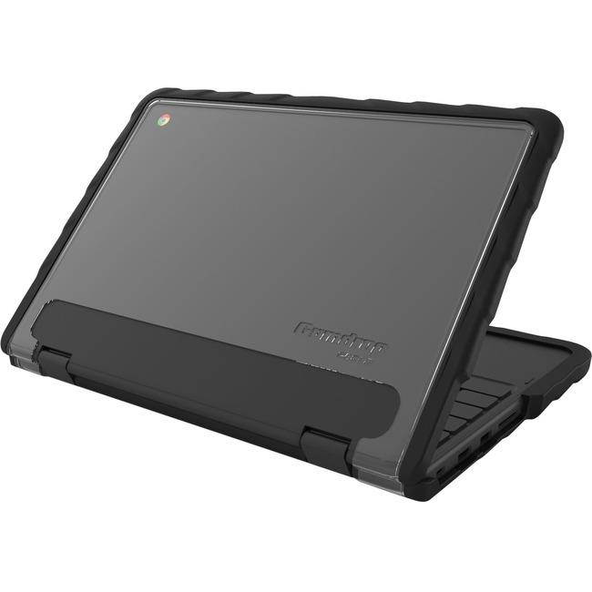 Gumdrop DropTech Lenovo 300e Case - Chromebook Silicone - Polycarbonate - Black