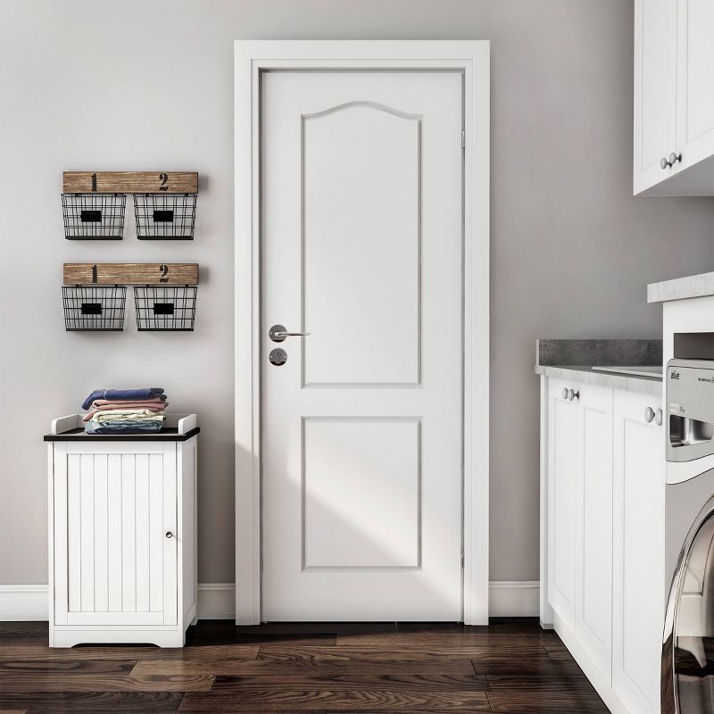 Bathroom Storage Cabinet with Adjustable Shelf White - Hastings Home