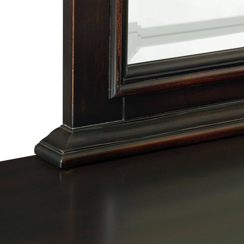 Brooks 9 Drawer Dresser with Mirror Black - Picket House Furnishings