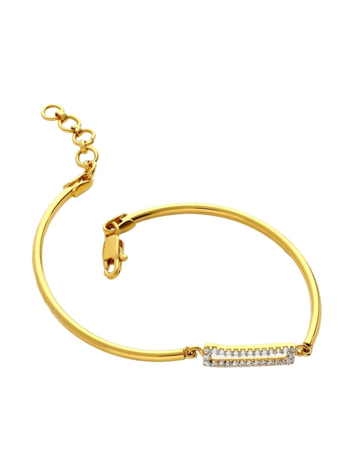 PC Jeweller Piyasha 22 kt Gold Mangalsutra Bracelet